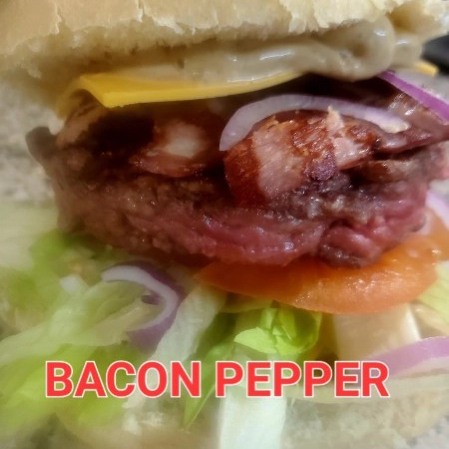 Menu BACON PEPPER BURGER